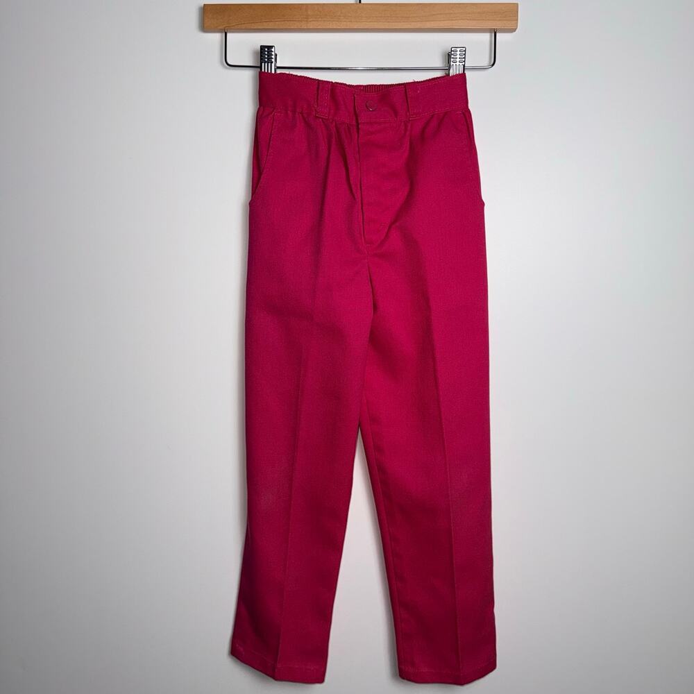 Vintage 70s/80s JCPenney The Fox Boys 6 Slim Raspberry Pants